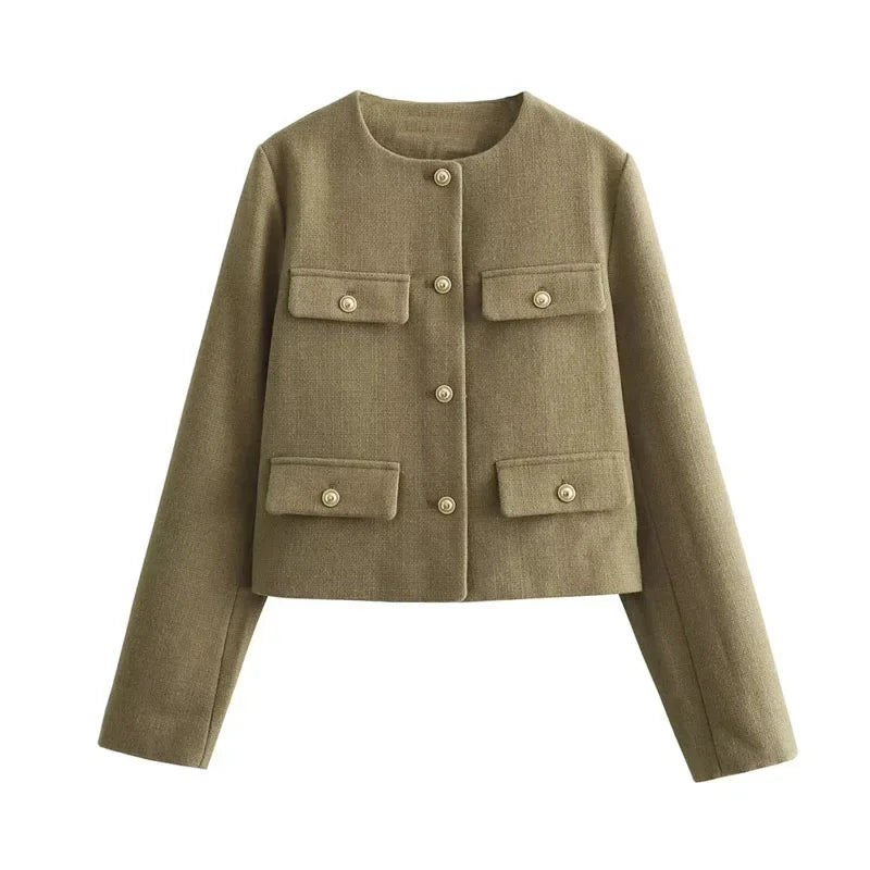 Autumn Long Sleeve Elegant Women's Coat